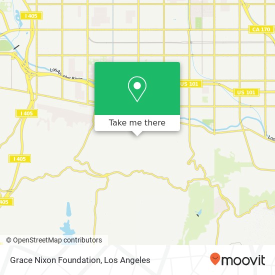 Mapa de Grace Nixon Foundation