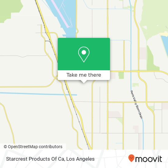 Starcrest Products Of Ca map