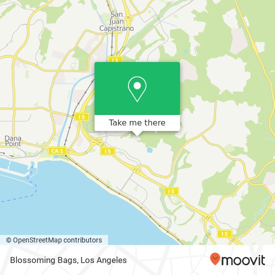 Blossoming Bags map