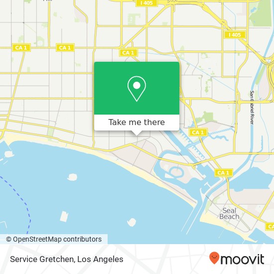 Service Gretchen map