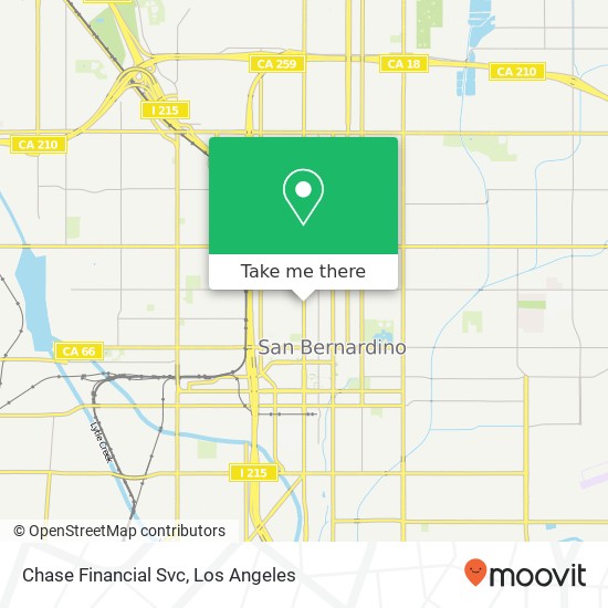 Chase Financial Svc map