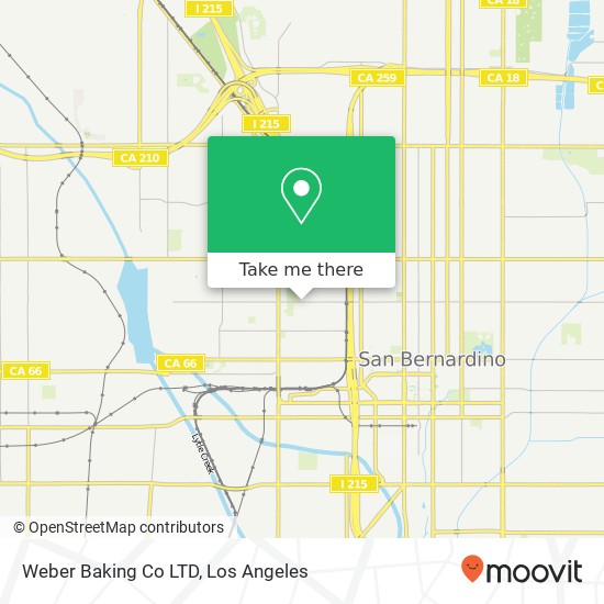 Mapa de Weber Baking Co LTD