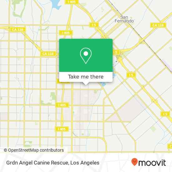 Grdn Angel Canine Rescue map