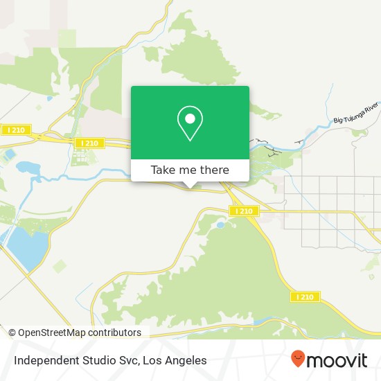 Independent Studio Svc map