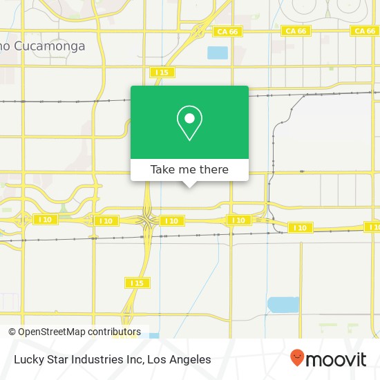 Lucky Star Industries Inc map