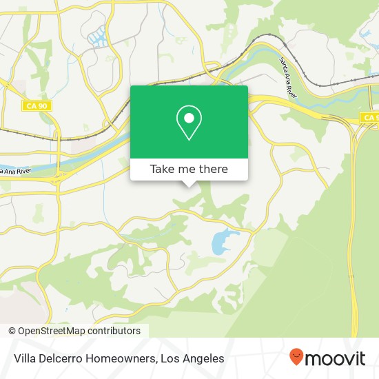 Mapa de Villa Delcerro Homeowners