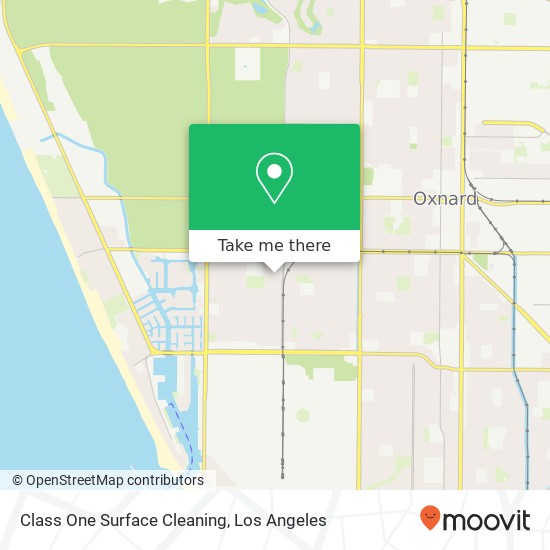 Class One Surface Cleaning map