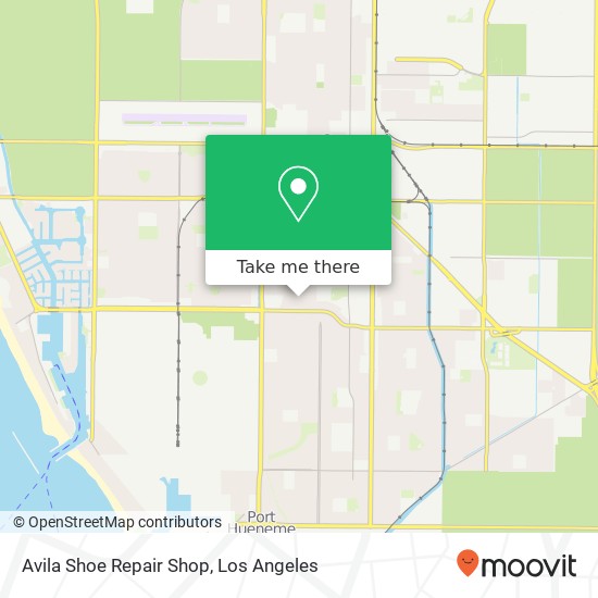 Avila Shoe Repair Shop map