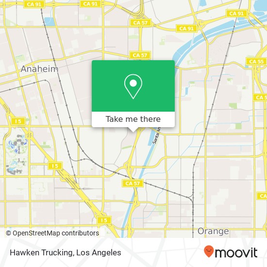 Mapa de Hawken Trucking