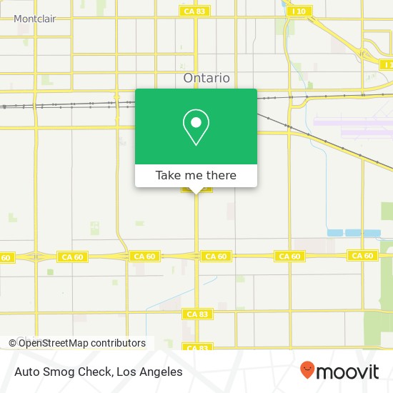 Auto Smog Check map