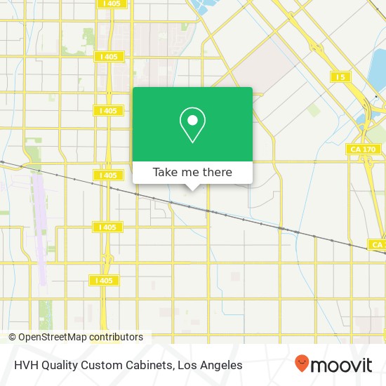 HVH Quality Custom Cabinets map