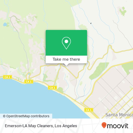 Emerson-LA May Cleaners map