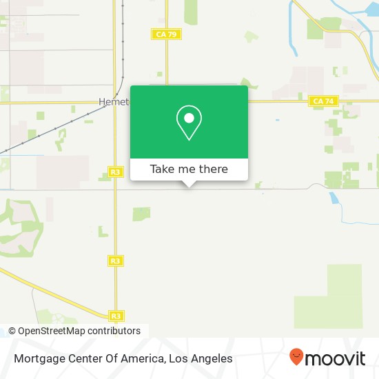 Mortgage Center Of America map