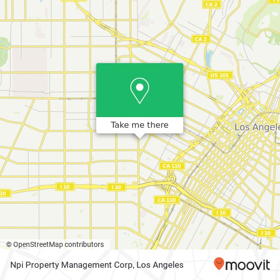 Npi Property Management Corp map