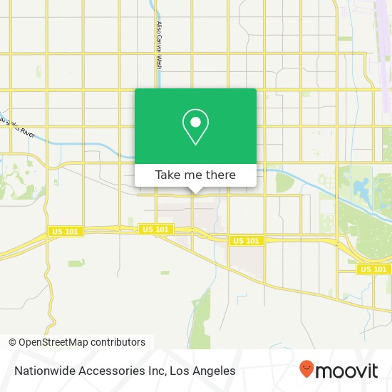Nationwide Accessories Inc map