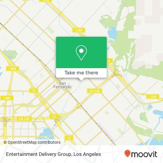 Entertainment Delivery Group map