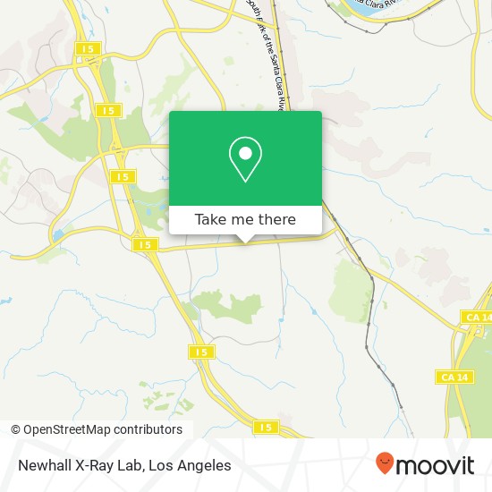 Mapa de Newhall X-Ray Lab