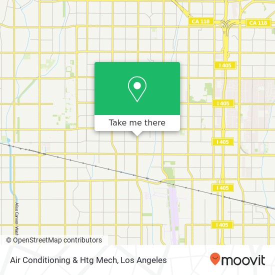 Air Conditioning & Htg Mech map