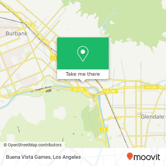 Buena Vista Games map