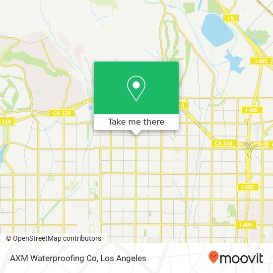 AXM Waterproofing Co map