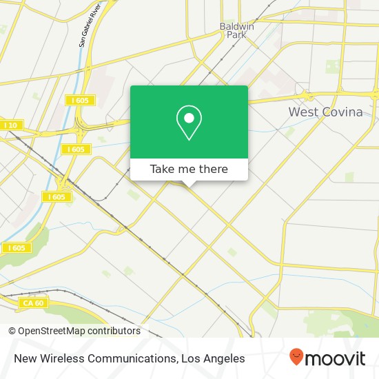 Mapa de New Wireless Communications