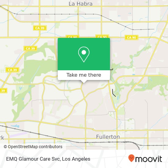 EMQ Glamour Care Svc map