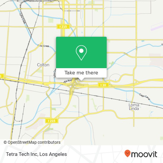 Tetra Tech Inc map