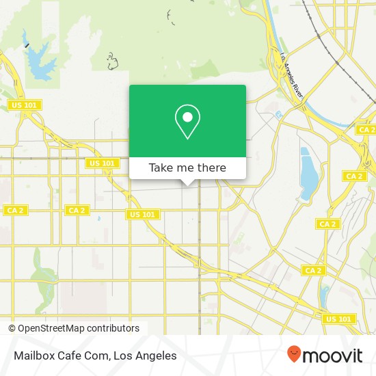 Mapa de Mailbox Cafe Com