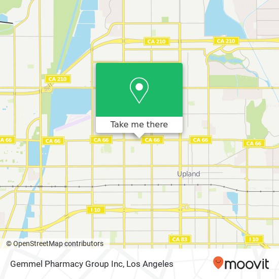 Mapa de Gemmel Pharmacy Group Inc