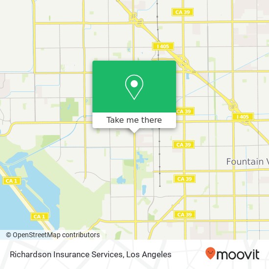 Mapa de Richardson Insurance Services