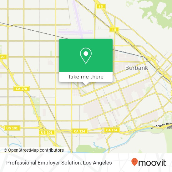 Professional Employer Solution map