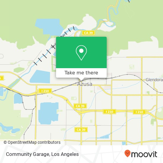 Mapa de Community Garage