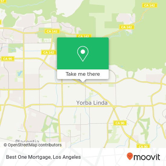 Best One Mortgage map