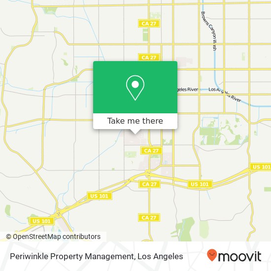 Mapa de Periwinkle Property Management