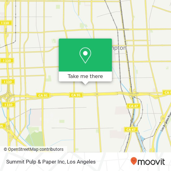 Mapa de Summit Pulp & Paper Inc