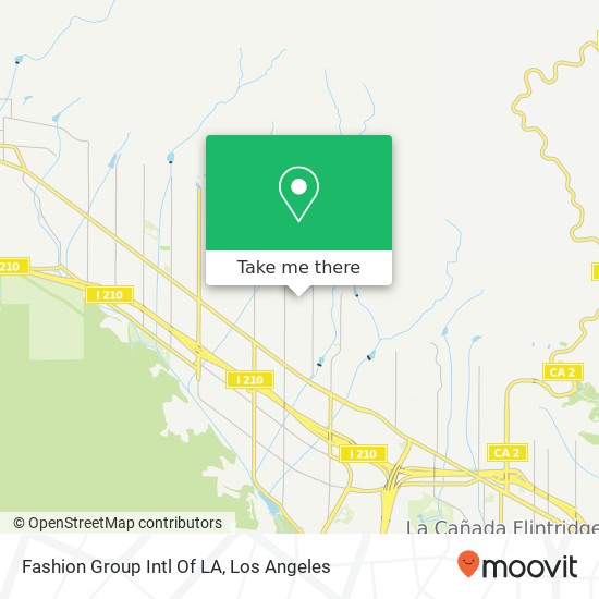 Fashion Group Intl Of LA map