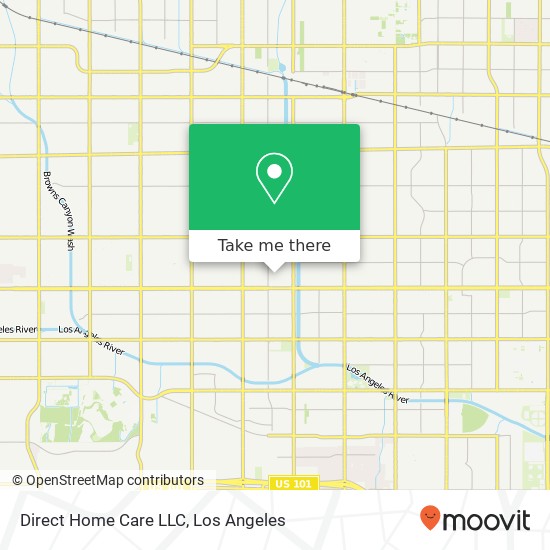 Direct Home Care LLC map