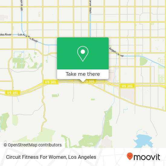 Mapa de Circuit Fitness For Women