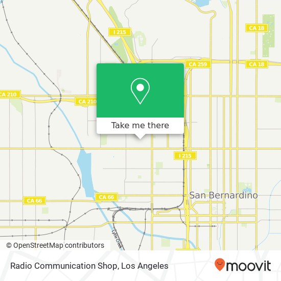 Mapa de Radio Communication Shop