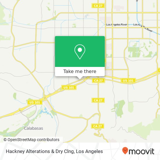 Mapa de Hackney Alterations & Dry Clng