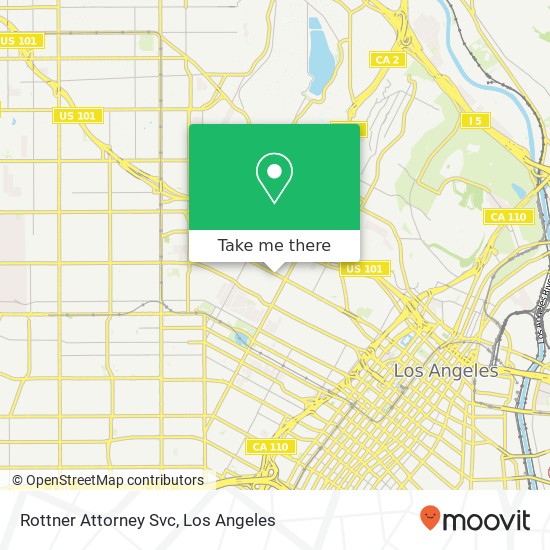 Mapa de Rottner Attorney Svc