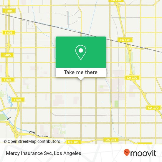 Mercy Insurance Svc map