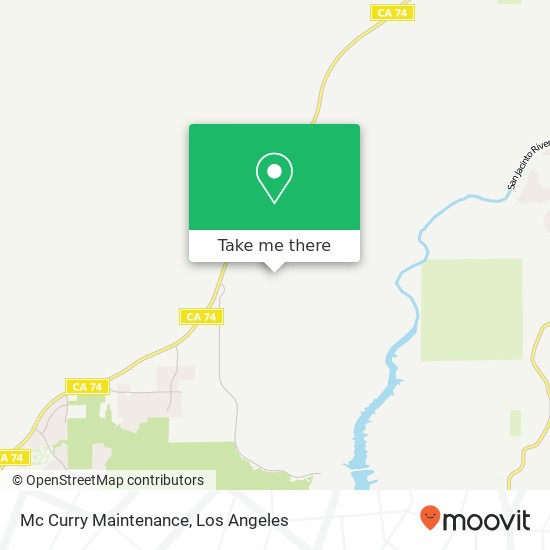 Mc Curry Maintenance map