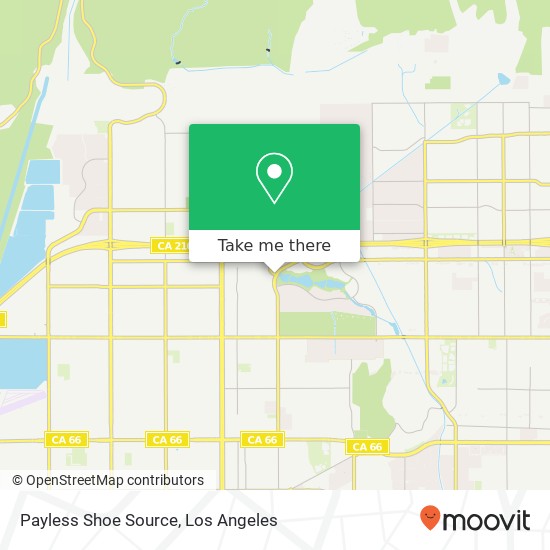 Mapa de Payless Shoe Source