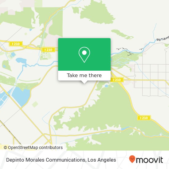Mapa de Depinto Morales Communications