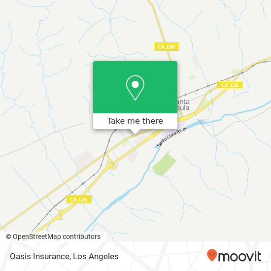 Oasis Insurance map