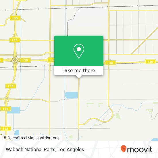 Mapa de Wabash National Parts