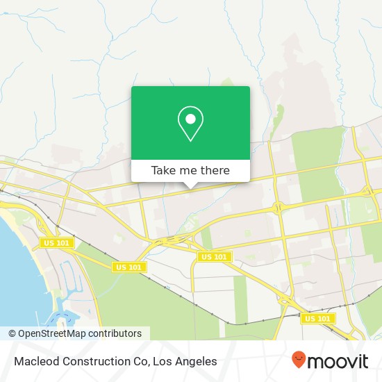 Macleod Construction Co map