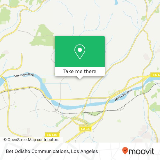 Mapa de Bet Odisho Communications