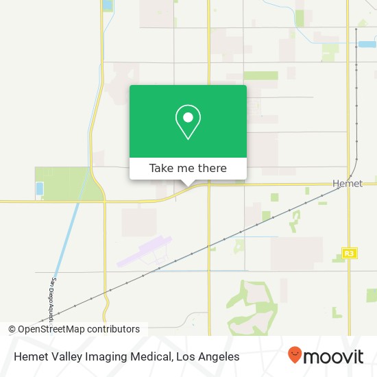 Mapa de Hemet Valley Imaging Medical